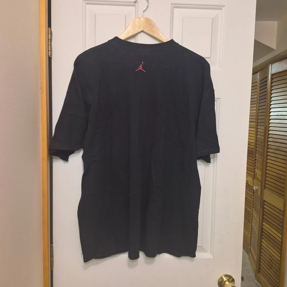 Jordan Mens Black Graphic Sneaker Jumpman Logo T-Shirt XL Vintage Streetwear